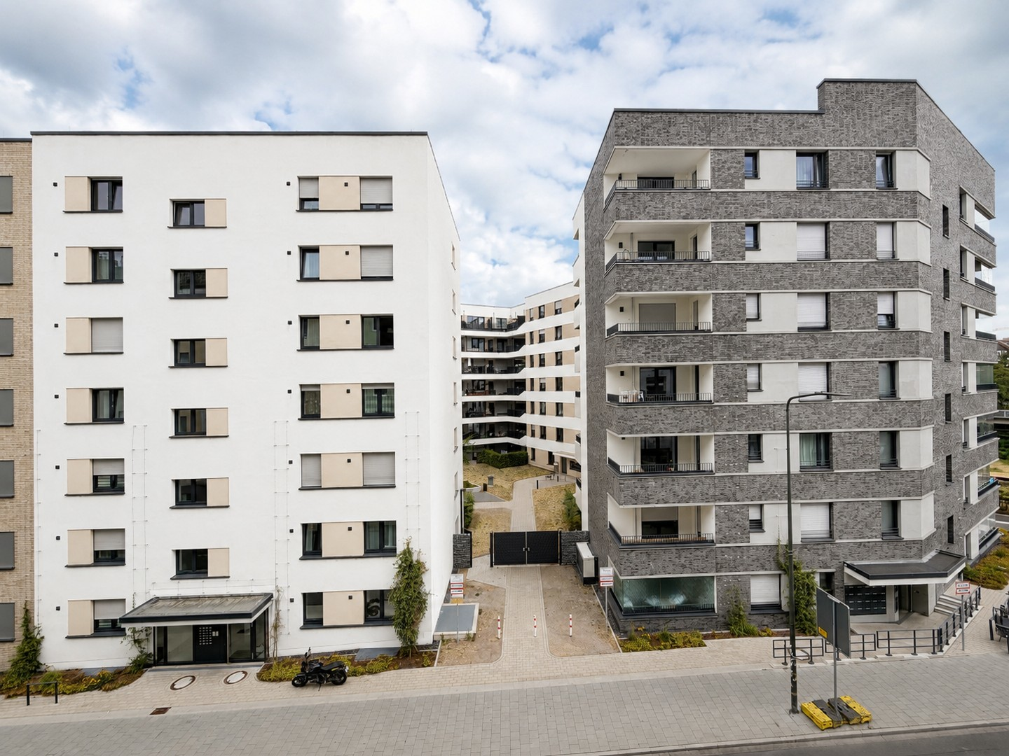 Aussicht Straßenseite
