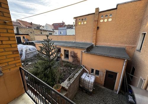 Blick in den Hof