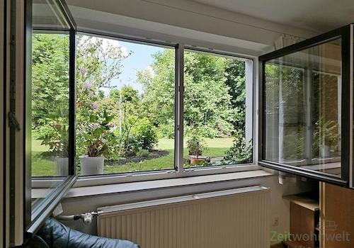 Blick aus dem Fenster