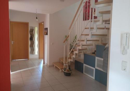 Treppe zur Galerie