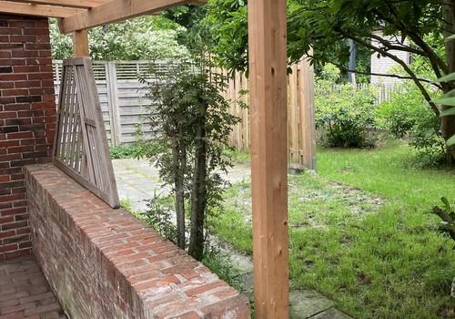 überdachte Terrasse