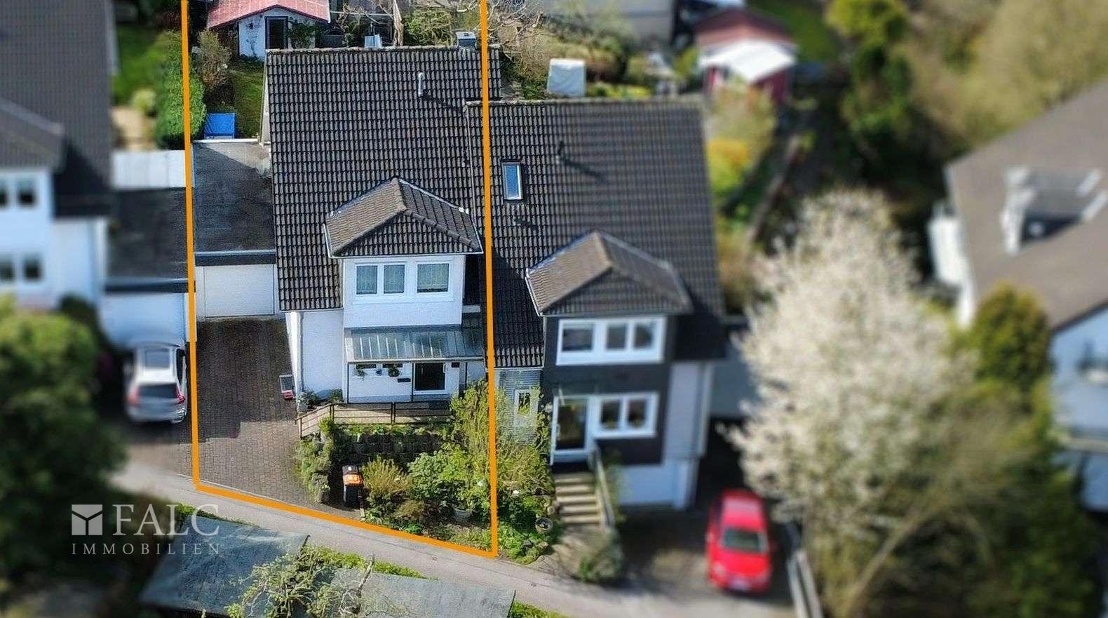 Hausansicht Drohne