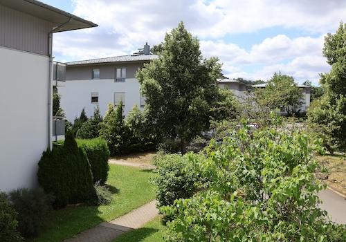 Blick vom Balkon