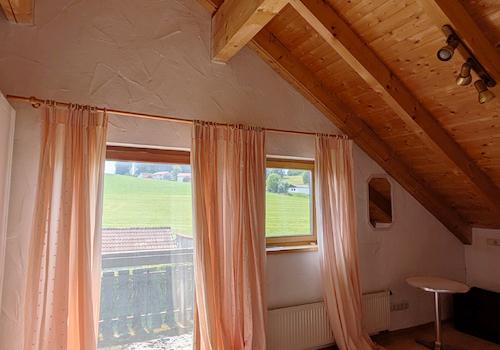 Schlafen bis ins Dachspitz