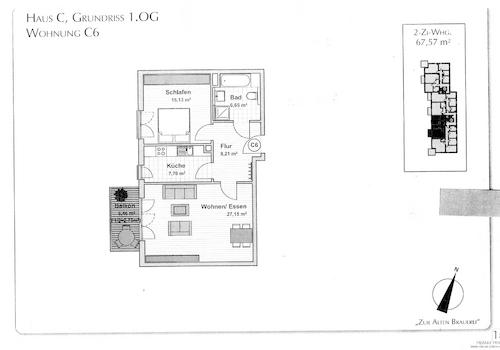 Grundriss Wohnung