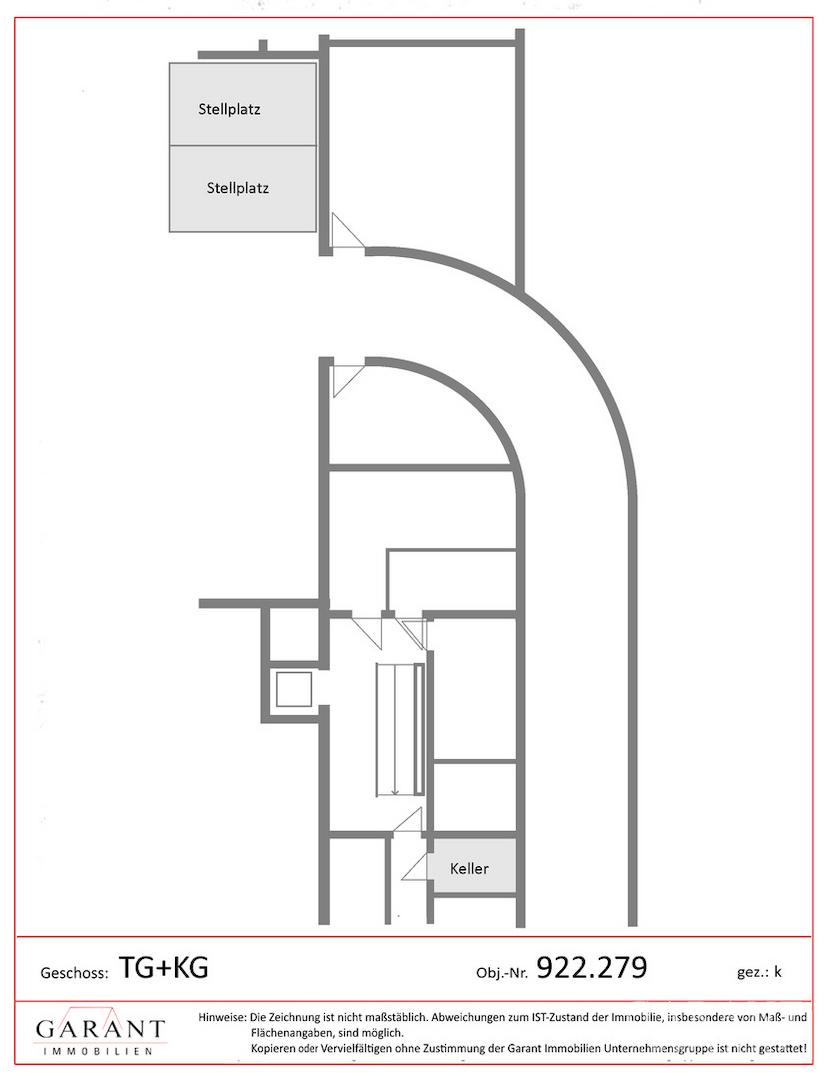 Grundriss TG+Keller