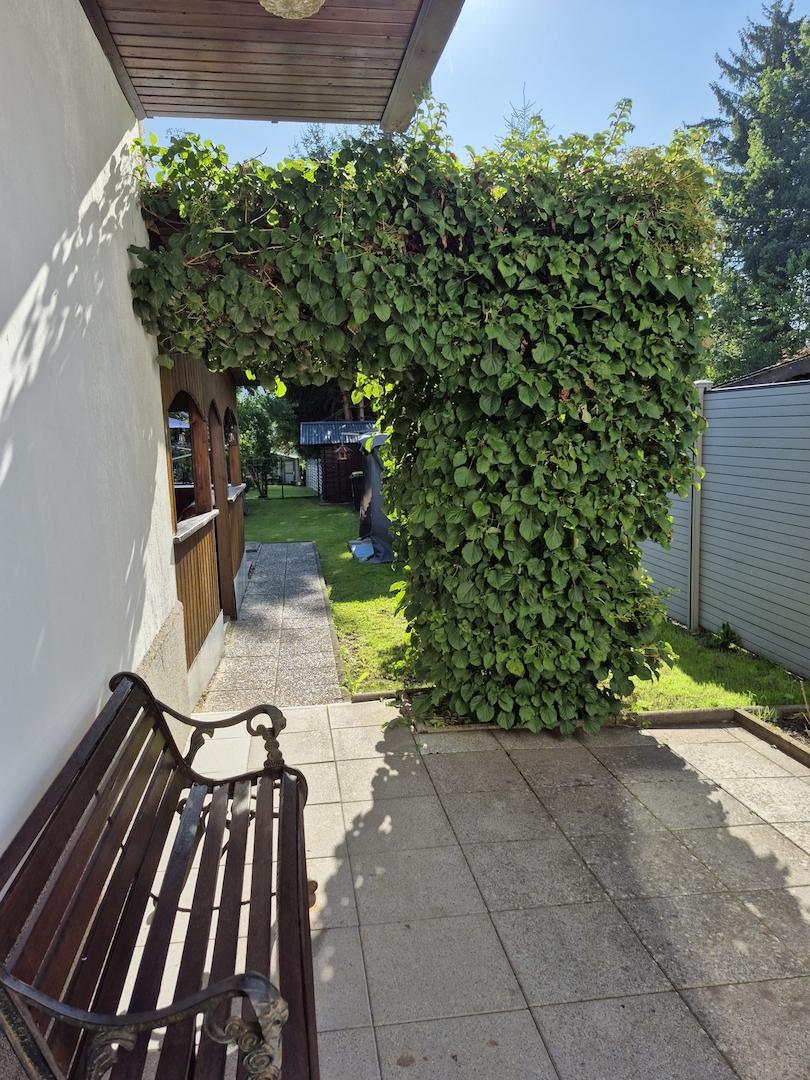 Sitzecke im Garten
