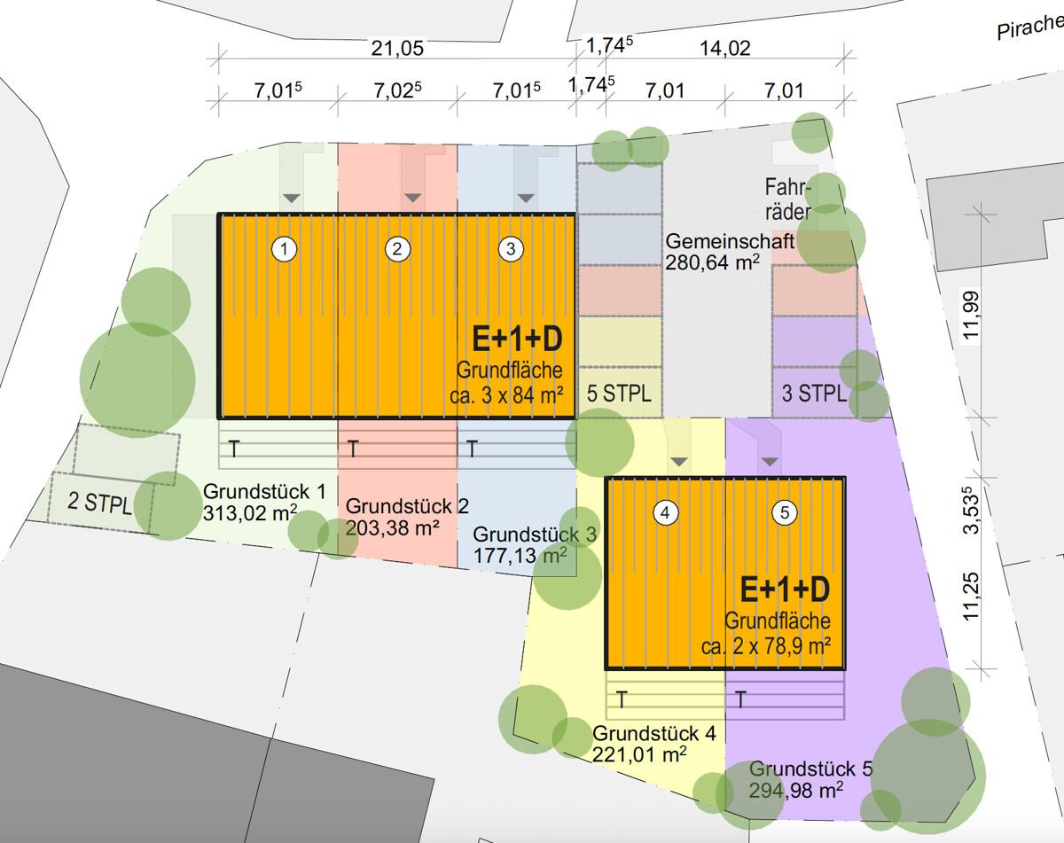 Obing Flächenplan_