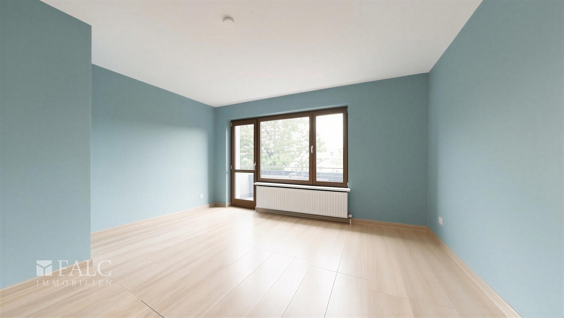 Wohnzimmer (leerstehende Visualisierung)
