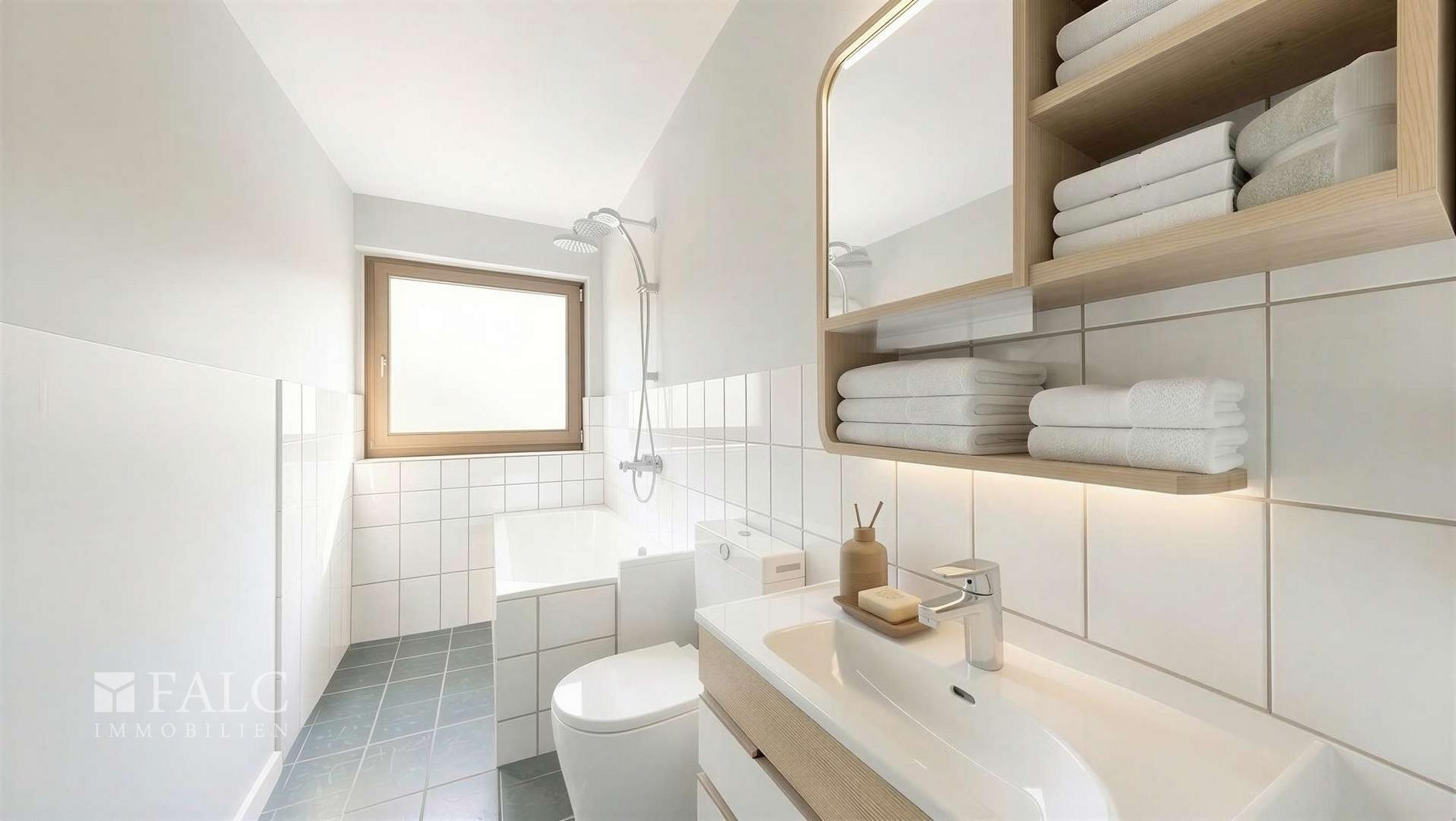 Badezimmer (Einrichtungsbeispiel)