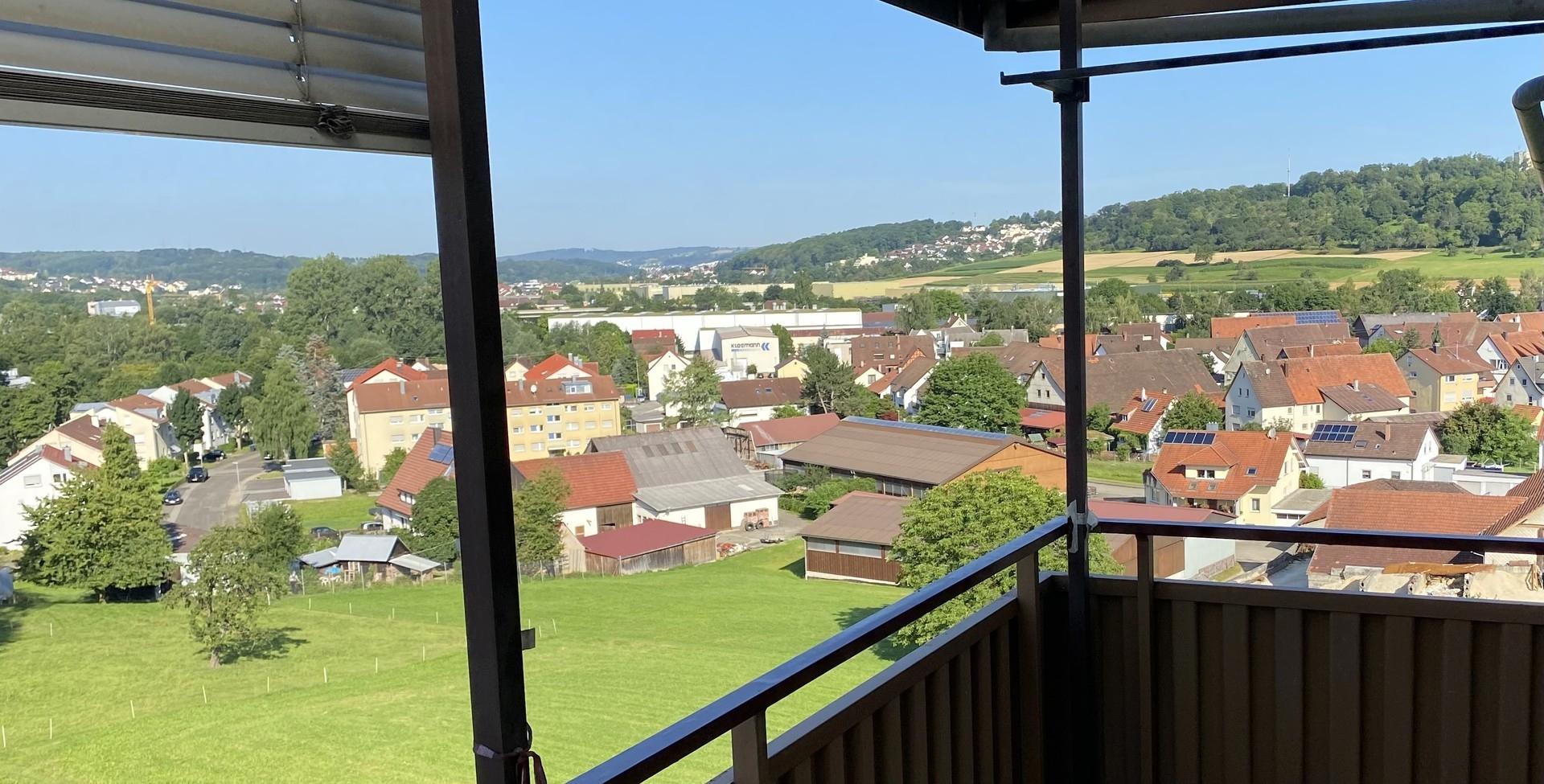 Balkon mit Aussicht 