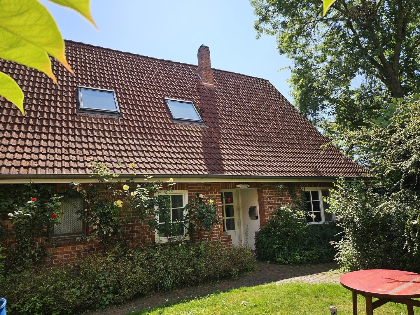 Garten Westseite Eingang EG