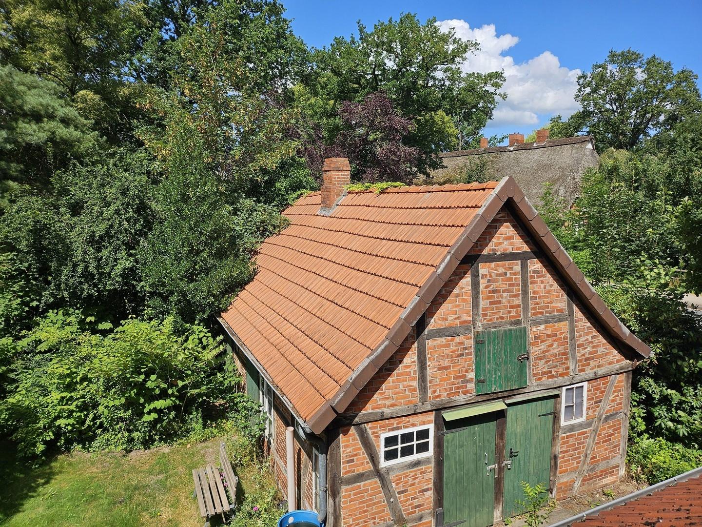 Blick Dachfenster Zimmer 3 DG