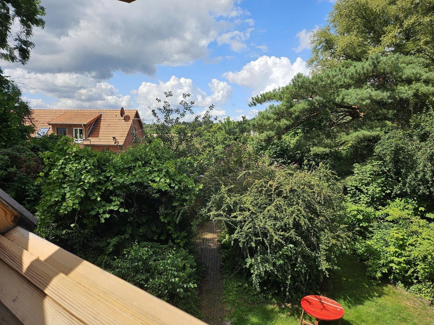Blick Dachfenster Zimmer 3 DG