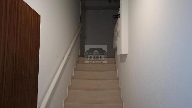 Treppe zum Büro