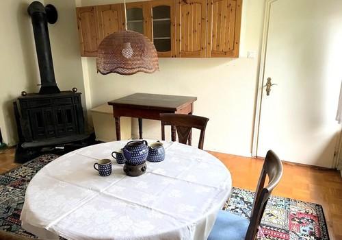 Eßzimmer mit Kamin