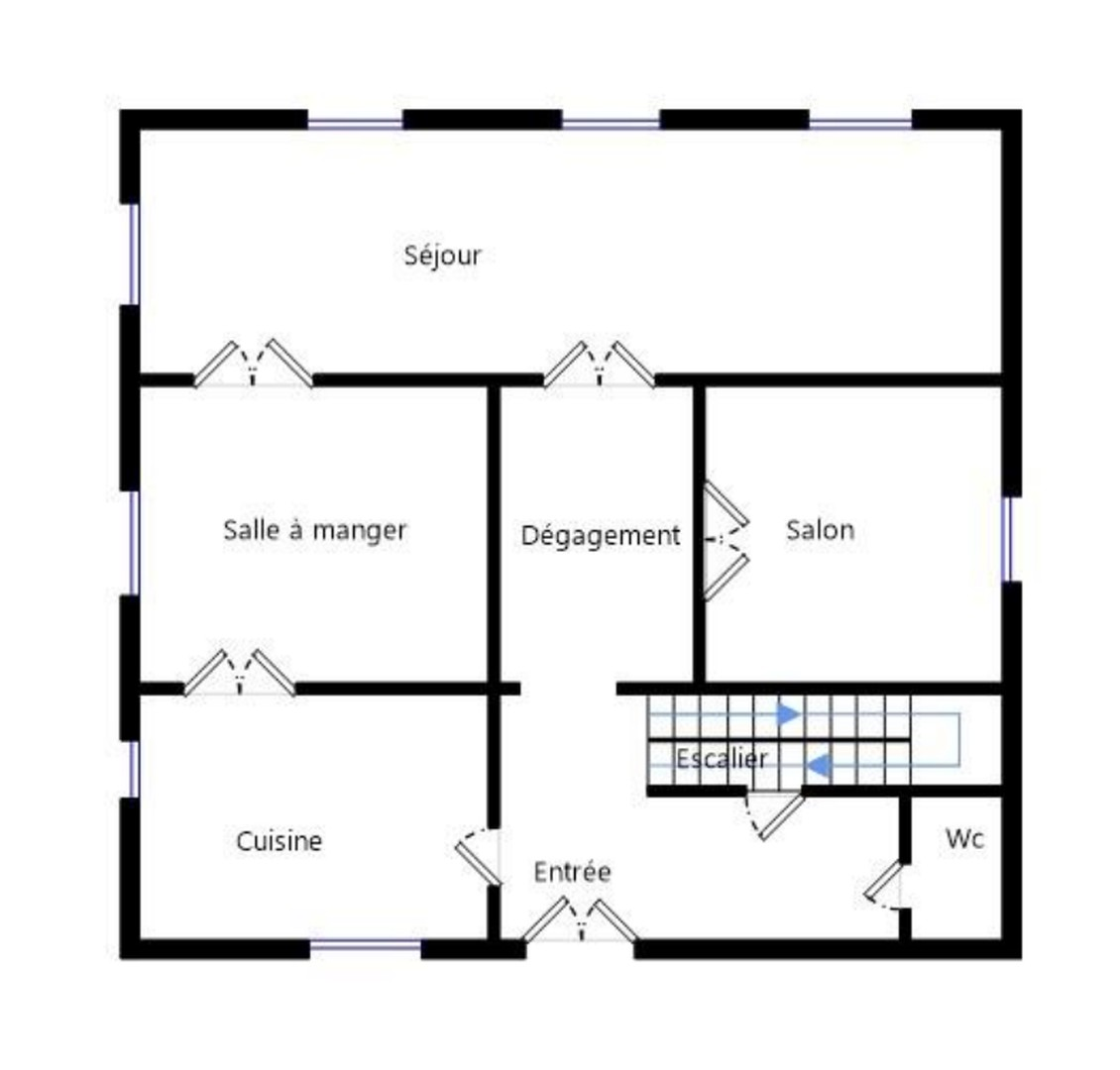 schematischer Grundriss EG