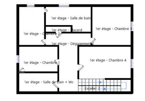 schematischer Grundriss OG