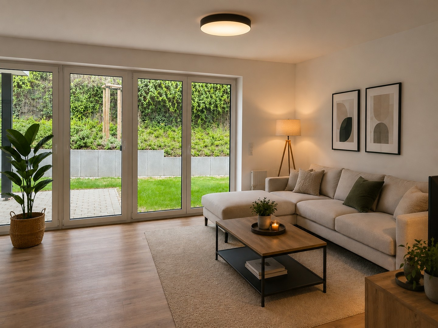 Visualisierung Wohnzimmer