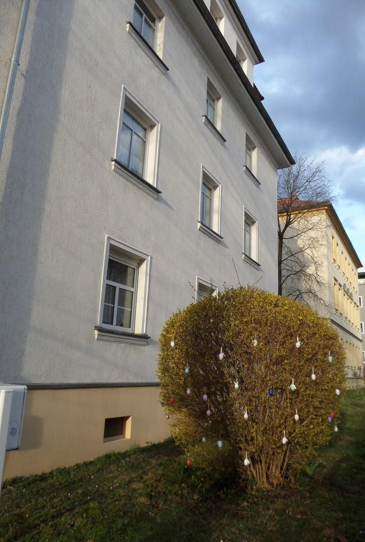 Straßenseite von SW