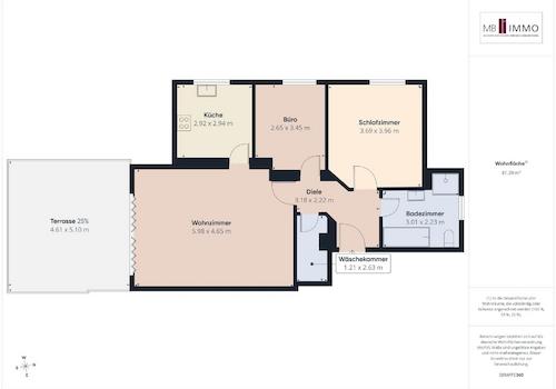 Wohnungsgrundriss