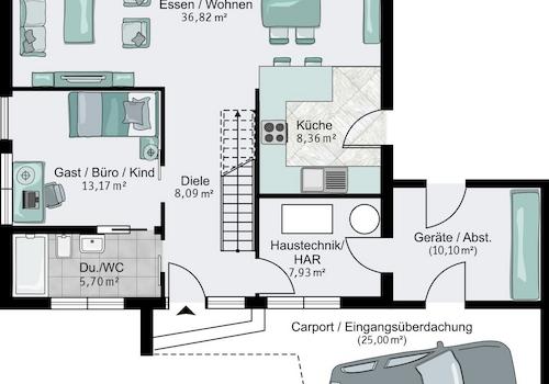 Grundriss EG
