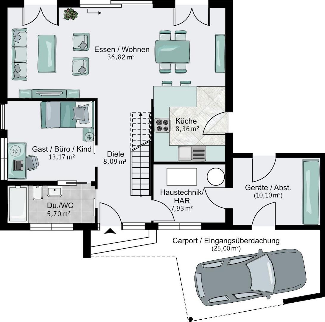 Grundriss EG