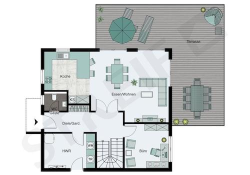 Grundriss Erdgeschoss