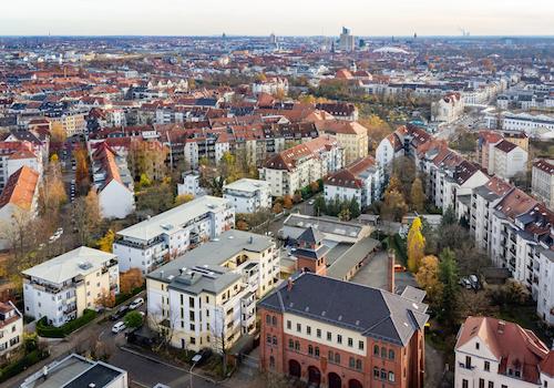 Immobilie in Leipzig/Gohlis zu verkaufen_2-Raum_Luftbild