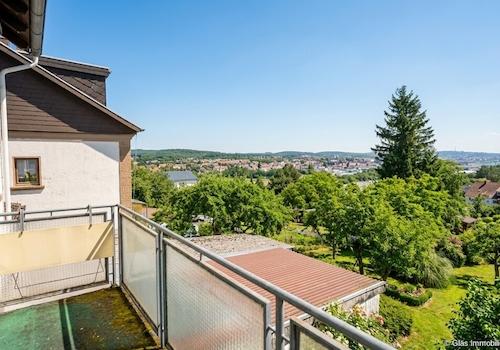 Balkon mit fantastischer Fernsicht