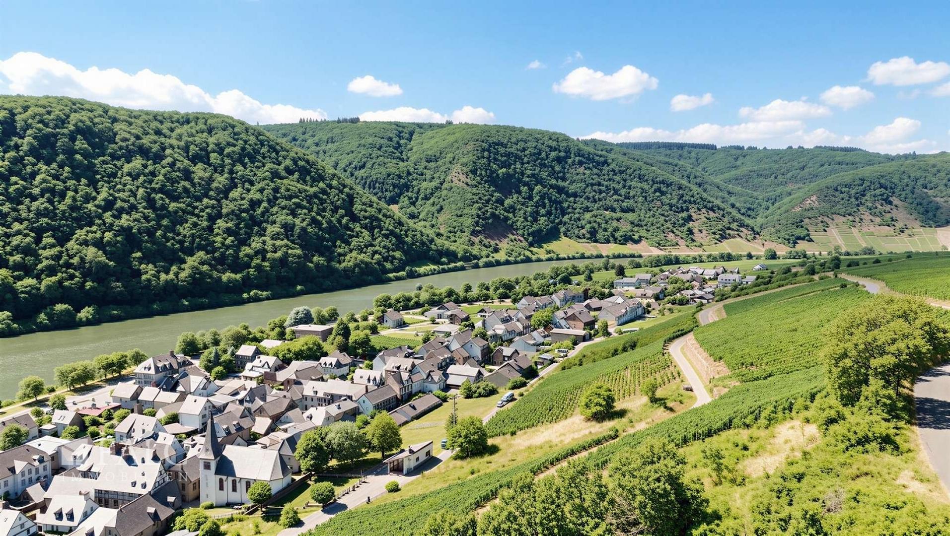 Blick auf Mesenich