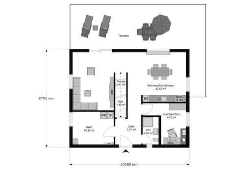 Grundriss EG