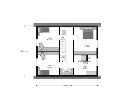 Grundriss OG