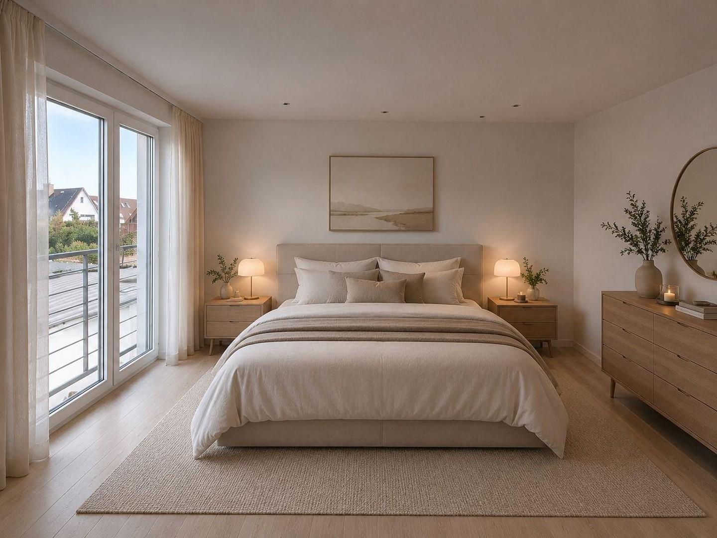 Schlafzimmer Visualisierung