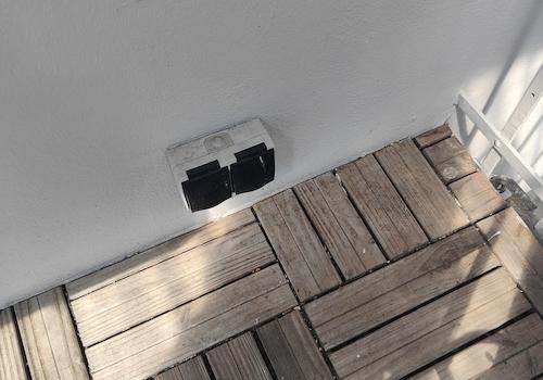 Außensteckdosen Balkon