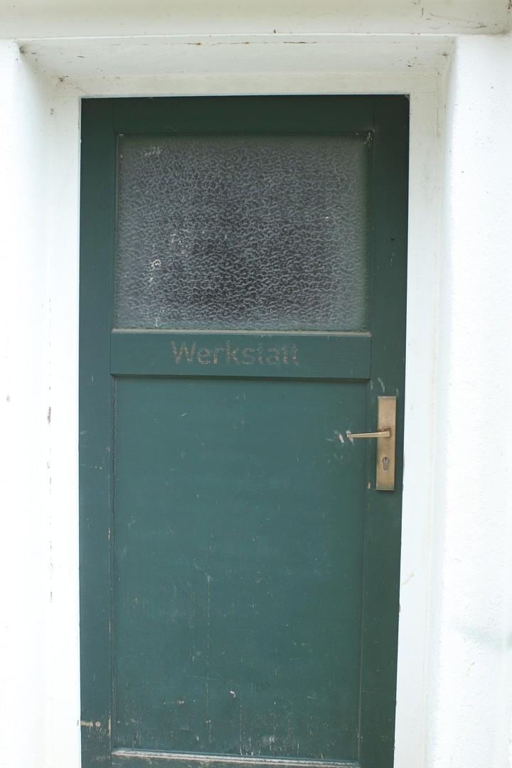 Außentür Werkstatt