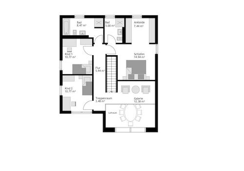 Variabler Grundriss