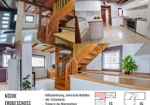 Küche mit Esszimmer