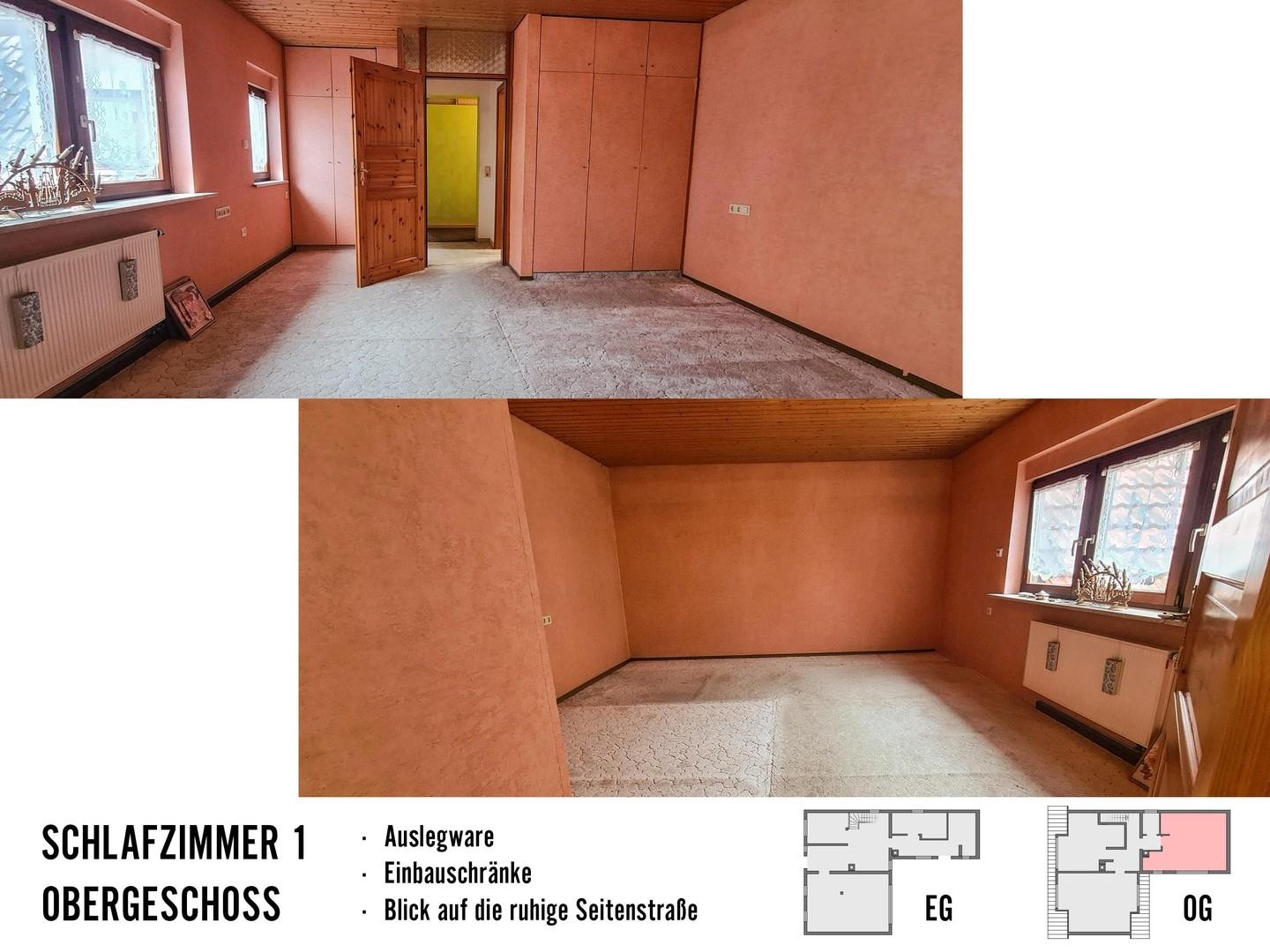 Großes Elternschlafzimmer