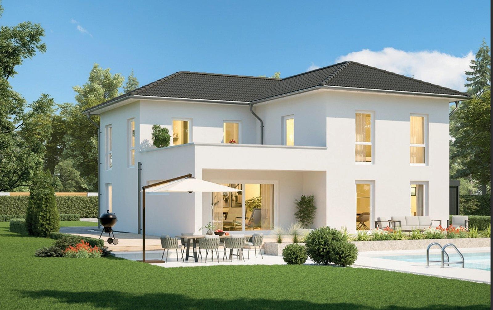 Gestaltungsvorschlag mit Balkon