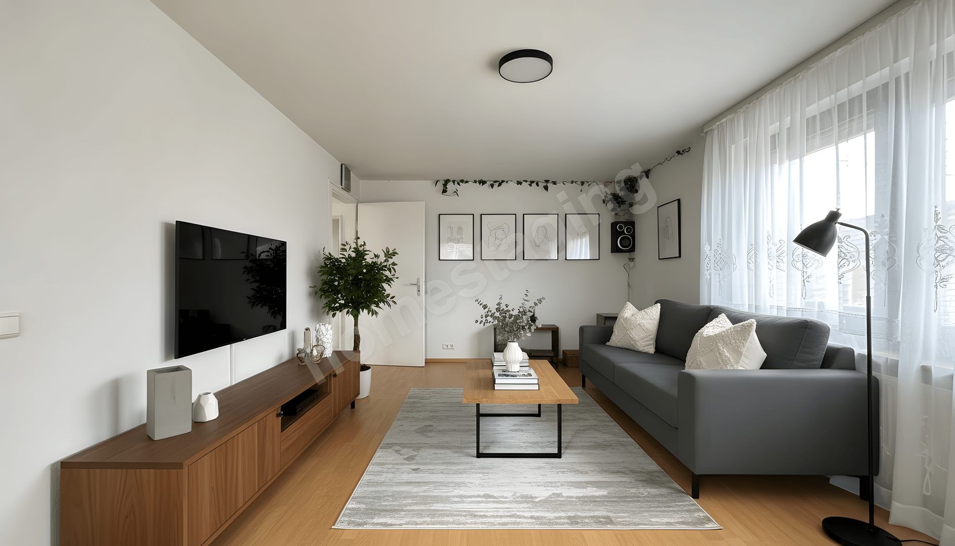 OG Wohnzimmer_ Home Staging