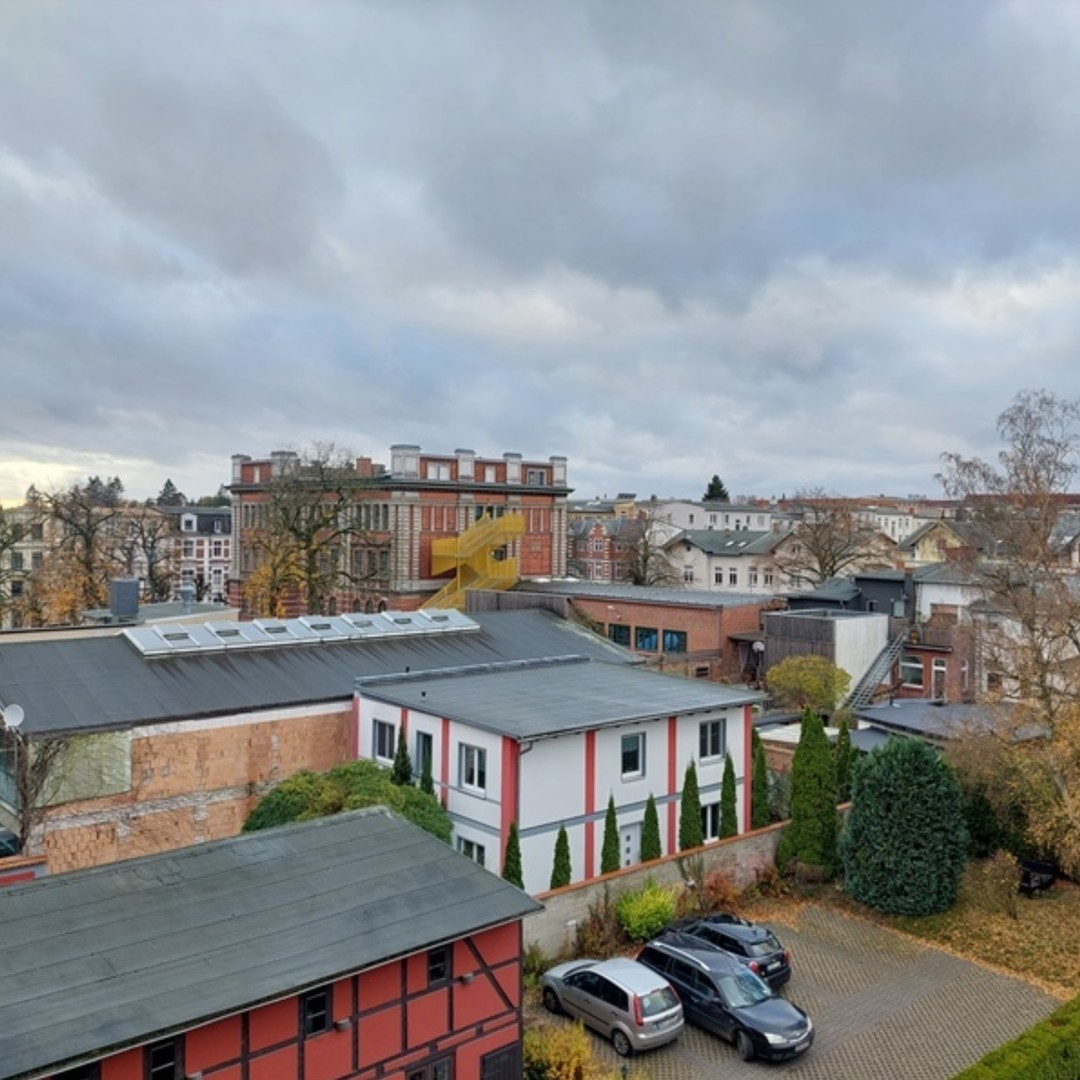 Ausblick vom Balkon