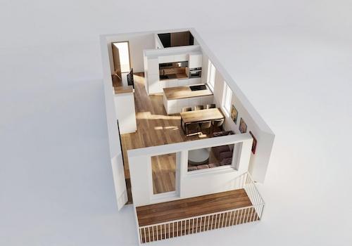 1. Obergeschoss Ansicht 2