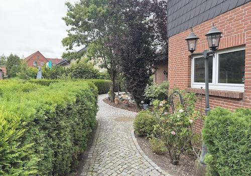 Weg zur Wohnung