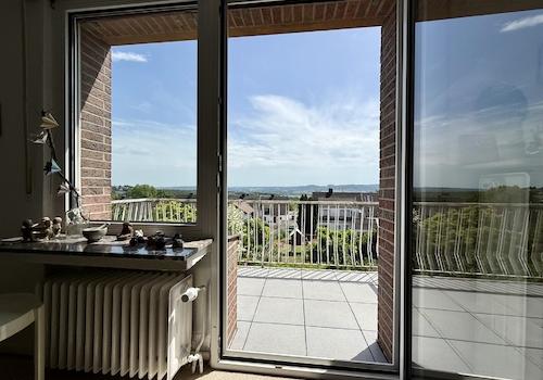 Dachgeschoss: Zugang zum Balkon