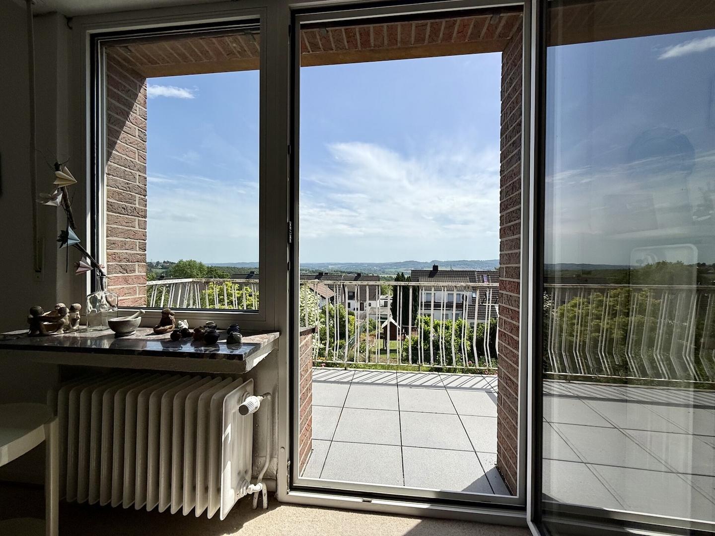 Dachgeschoss: Zugang zum Balkon