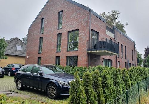 Voderseite des Hauses