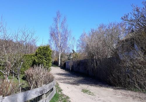 Zufahrt zum Grundstück