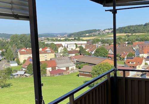 Balkon mit Aussicht 