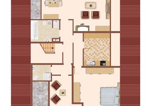 89845  Objekt DG-Wohnung mit 2 Loggien